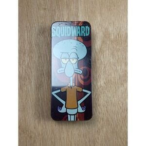 Vintage 2004 SpongeBob SquarePants Movie Squidward Collectible Tin Viacom Sealed